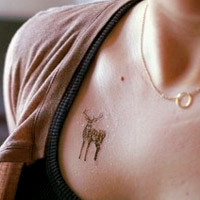 精选好看小清新女生纹身头像