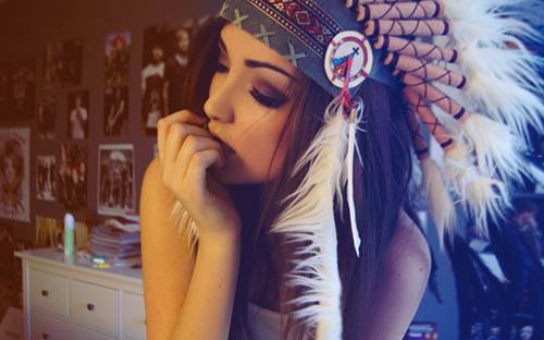 欧美范女生空间素材图片欣赏