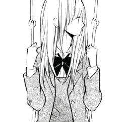 唯美意境的黑白风格情侣头像