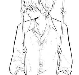 唯美意境的黑白风格情侣头像