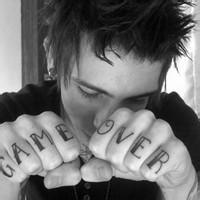 好看的男女混搭黑白头像图片