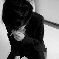 好看的男女混搭黑白头像图片