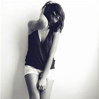 精选女生黑白霸气头像图片