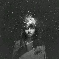 非主流黑白长发伤感女生头像