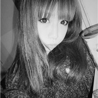 非主流黑白长发伤感女生头像