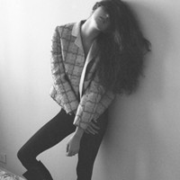 非主流黑白长发伤感女生头像