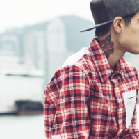 另类个性的欧美男生纹身头像