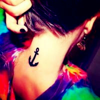 另类个性的欧美男生纹身头像