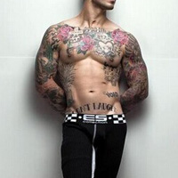 2016欧美男生纹身头像合集