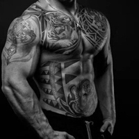 2016欧美男生纹身头像合集