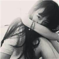 最新版唯美意境女生黑白头像