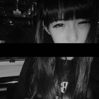 黑白系列伤感意境女生头像素材