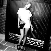 非主流带字黑白女生头像集锦