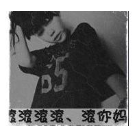 唯美灰白风格带字伤感女生头像