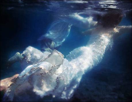 唯美女生大海意境图片写真集