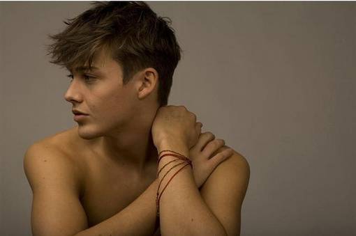 欧美清新意境帅哥图片素材