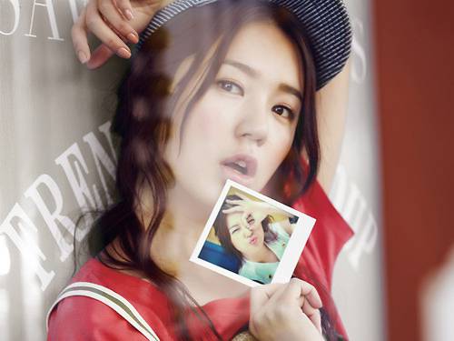 清纯可爱的长发女生大图写真