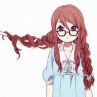 动漫闺蜜唯美蓝色女生头像图片