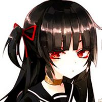 动漫闺蜜唯美蓝色女生头像图片