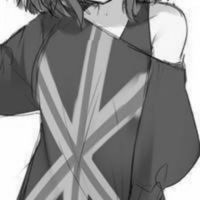 动漫闺蜜唯美蓝色女生头像图片