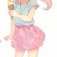 动漫闺蜜唯美蓝色女生头像图片