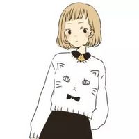 动漫闺蜜唯美蓝色女生头像图片