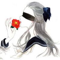 动漫闺蜜唯美蓝色女生头像图片