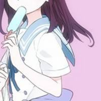 动漫闺蜜唯美蓝色女生头像图片