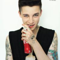 超帅气的欧美男生纹身头像图片