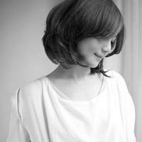 另类的个性欧美范短发美女图片