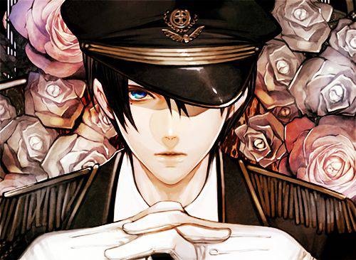 帅气撕破二次元裂缝动漫男生头像