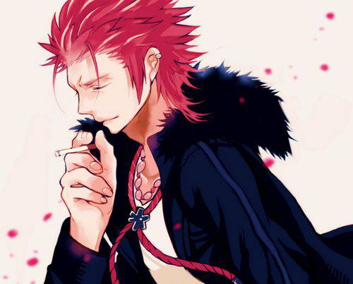 帅气撕破二次元裂缝动漫男生头像