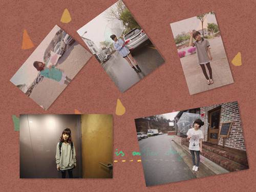 非主流拼图QQ空间意境图片素材