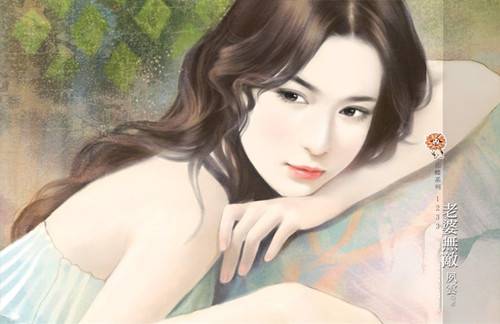 唯美意境手绘图展现玲珑轻盈美女