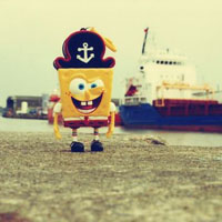 可爱风趣的海绵宝宝头像