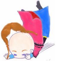 超可爱的卡通手绘图片素材