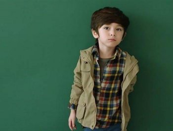 最具独特魅力的混血小正太图片