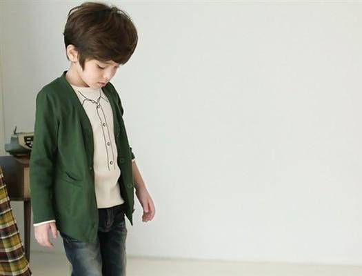 最具独特魅力的混血小正太图片