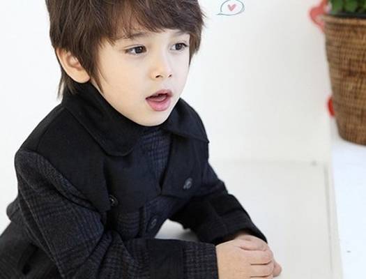 最具独特魅力的混血小正太图片