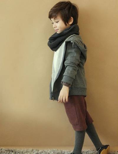 最具独特魅力的混血小正太图片