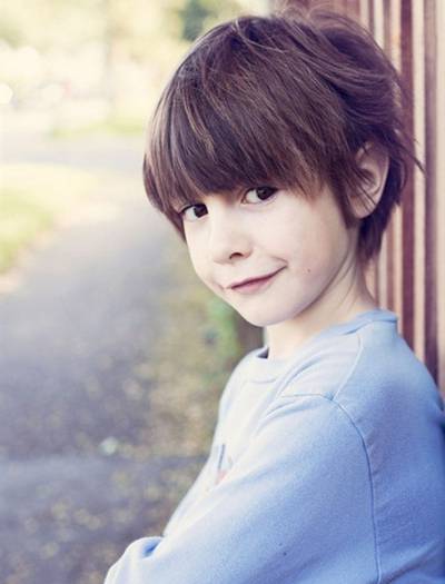 最具独特魅力的混血小正太图片