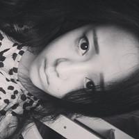 精选个性女生黑白带字头像