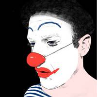 孤独有个性的qq男生黑白头像