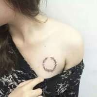 唯美又霸气的qq女生纹身头像