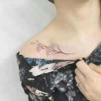 唯美又霸气的qq女生纹身头像