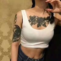 唯美又霸气的qq女生纹身头像