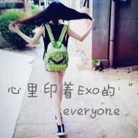 最新版exo女生带字头像图片
