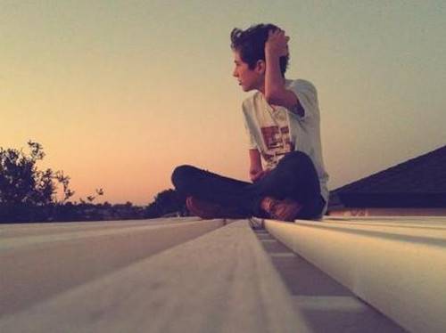 超唯美的非主流男生意境图