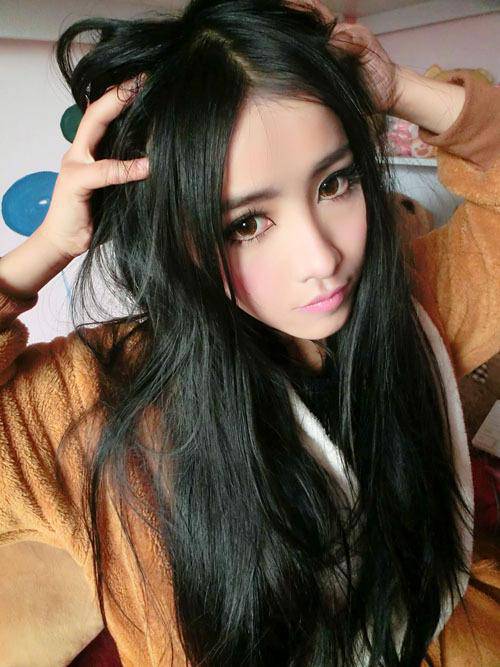 温柔可人的英伦风格女生图片