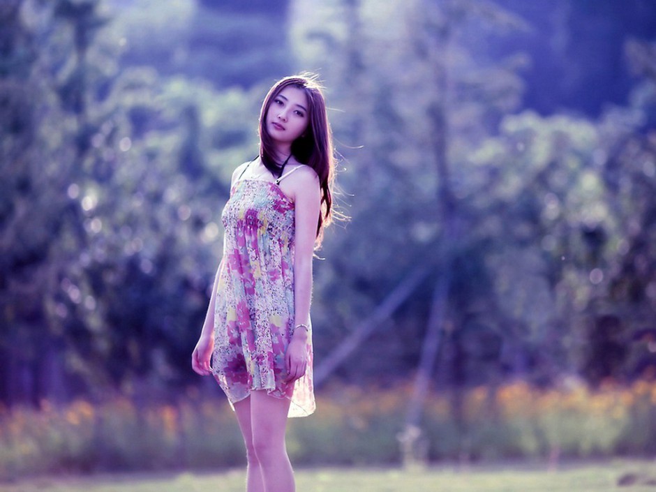 如此清纯唯美的阳光女生图片